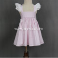 Latest Fancy summer pink stripe baby girl dresses